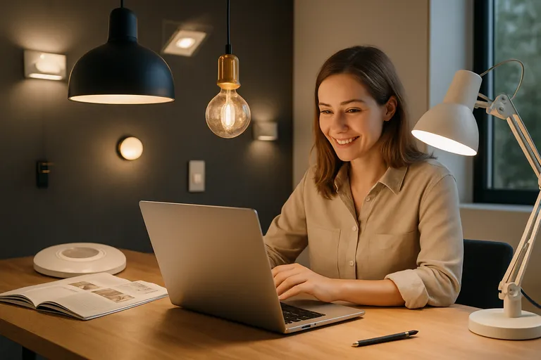 Verlichtingsadvies en online winkelen